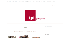 Desktop Screenshot of iplgrafica.com